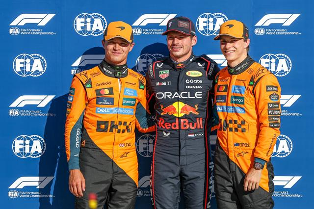 迈凯伦横扫哈斯车队，诺里斯惊艳四座